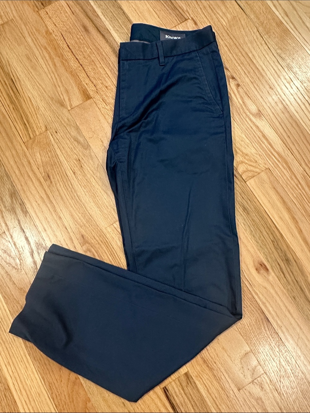 Bonobos Thursday Blue slim fit men’s pants. Size 30/30